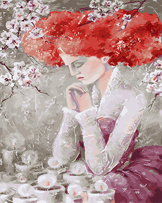 Porträt Malen nach Zahlen GX25414