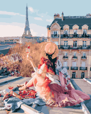 Porträt Malen nach Zahlen GX25419