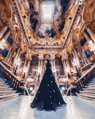 Porträt Malen nach Zahlen GX25429