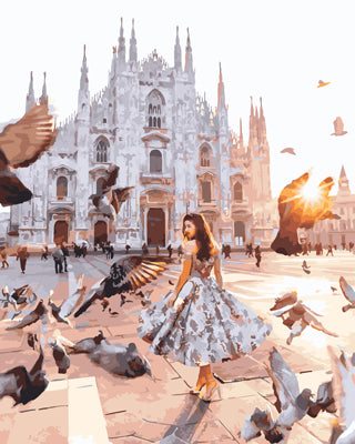 Porträt Malen nach Zahlen GX25430