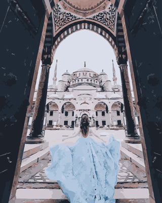 Porträt Malen nach Zahlen GX25435