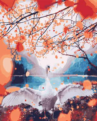 Vogel Malen nach Zahlen GX25438