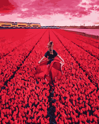 Porträt Malen nach Zahlen GX25443