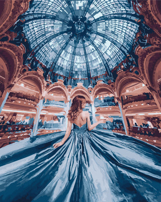 Porträt Malen nach Zahlen GX25450