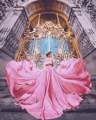 Porträt Malen nach Zahlen GX25458