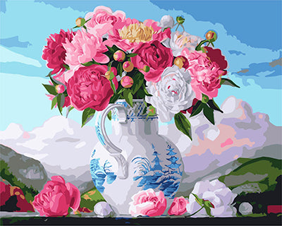 Blume Malen nach Zahlen GX25496