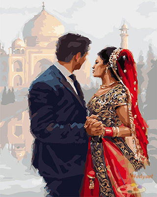 Liebe Malen nach Zahlen GX25498