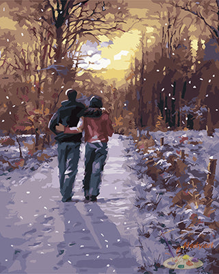 Liebe Malen nach Zahlen GX25507