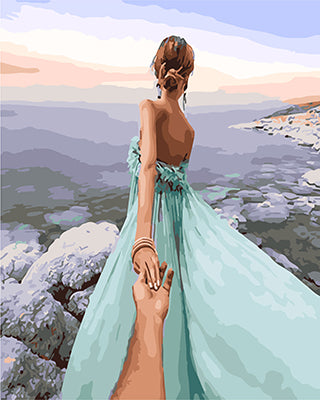 Porträt Malen nach Zahlen GX25531