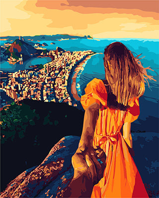 Porträt Malen nach Zahlen GX25538