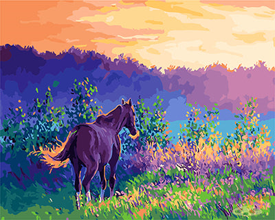 Tier Malen nach Zahlen GX25539