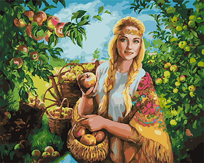 Porträt Malen nach Zahlen GX25543