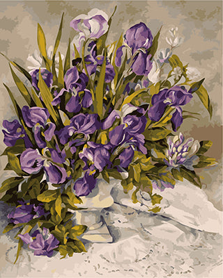 Blume Malen nach Zahlen GX25554