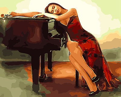 Porträt Malen nach Zahlen GX25556