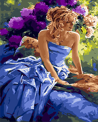 Porträt Malen nach Zahlen GX25558