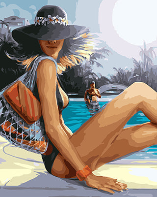 Porträt Malen nach Zahlen GX25569