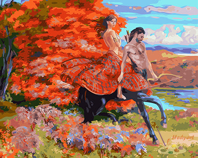 Liebe Malen nach Zahlen GX25584