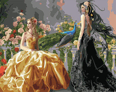 Porträt Malen nach Zahlen GX25595