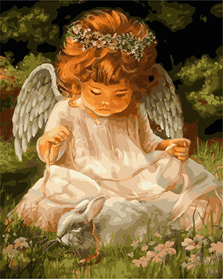 Porträt Malen nach Zahlen GX25607