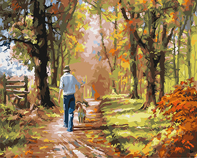 Porträt Malen nach Zahlen GX25639