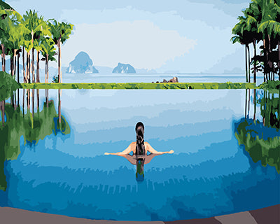 Porträt Malen nach Zahlen GX25685