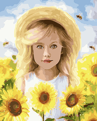 Porträt Malen nach Zahlen GX25692