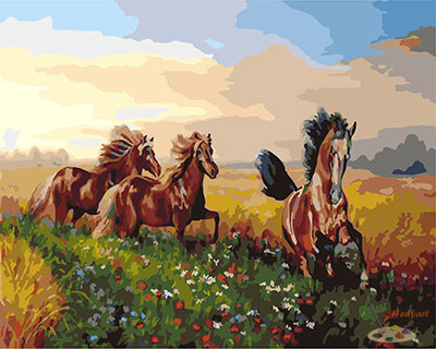 Tier Malen nach Zahlen GX25698