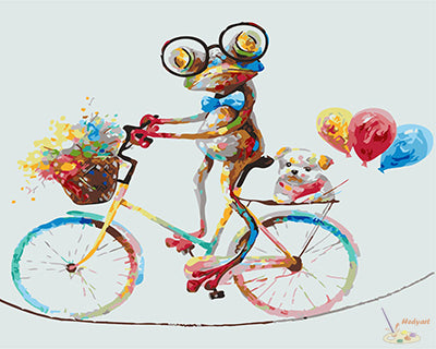 Tier Malen nach Zahlen GX25709