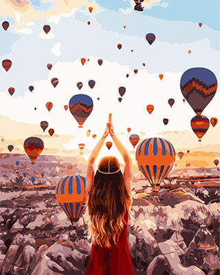 Porträt Malen nach Zahlen GX25718