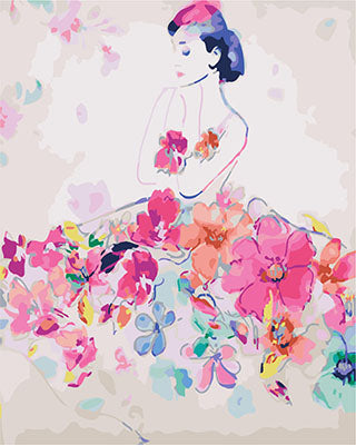 Porträt Malen nach Zahlen GX25728