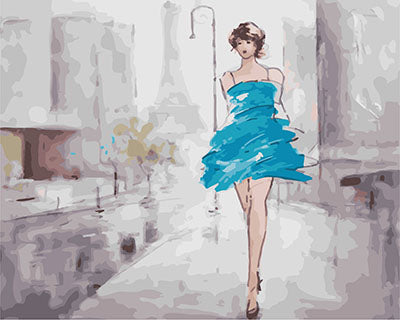 Porträt Malen nach Zahlen GX25729