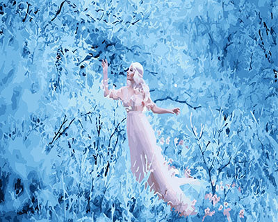 Porträt Malen nach Zahlen GX25732