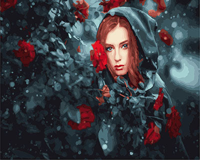 Porträt Malen nach Zahlen GX25733