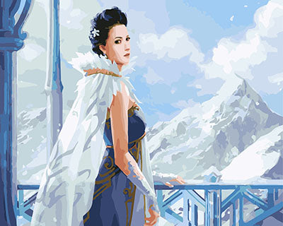 Porträt Malen nach Zahlen GX25735