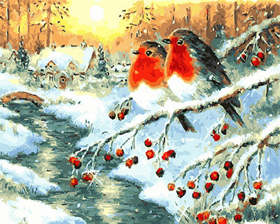 Vogel Malen nach Zahlen GX25736