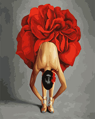 Porträt Malen nach Zahlen GX25745