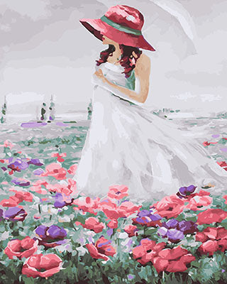 Porträt Malen nach Zahlen GX25762