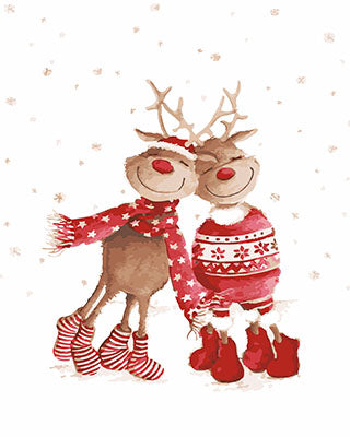 Cartoon Malen nach Zahlen GX25773