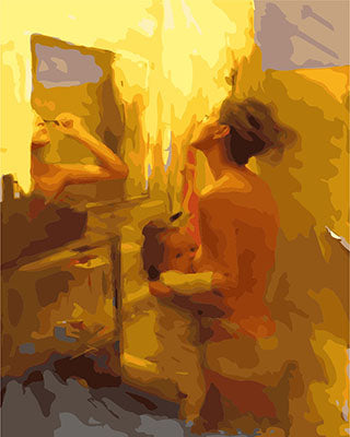 Porträt Malen nach Zahlen GX25791