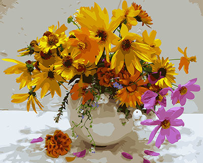 Blume Malen nach Zahlen GX25804