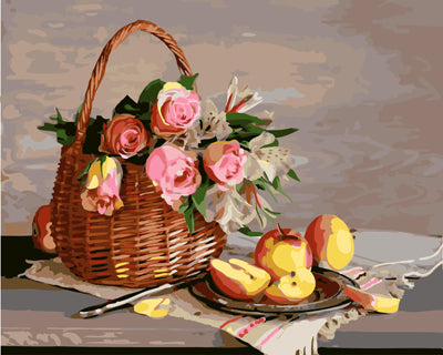 Blume Malen nach Zahlen GX25828