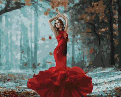 Porträt Malen nach Zahlen GX25829