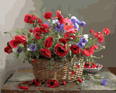 Blume Malen nach Zahlen GX25841