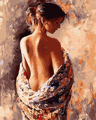 Porträt Malen nach Zahlen GX25872