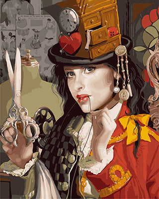 Porträt Malen nach Zahlen GX25880