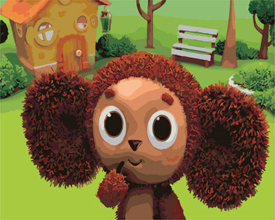 Cartoon Malen nach Zahlen GX25884