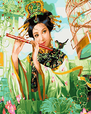 Porträt Malen nach Zahlen GX25892