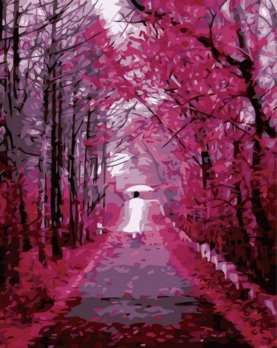 Baum Malen Nach Zahlen Für Erwachsene GX258