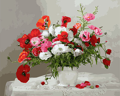 Blume Malen nach Zahlen GX25909