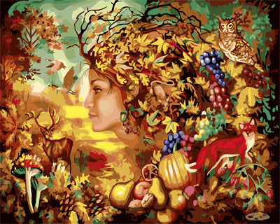 Fantasie Malen nach Zahlen GX25944